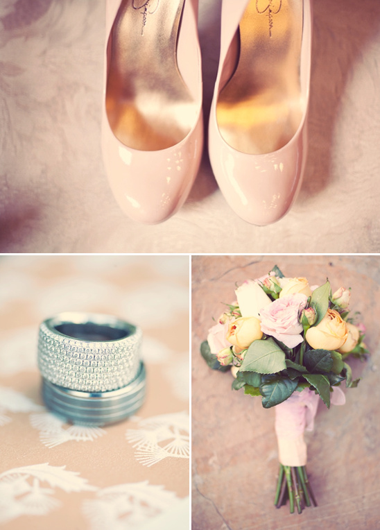 Peachy Utah Wedding with Vintage Charm and Free Printables