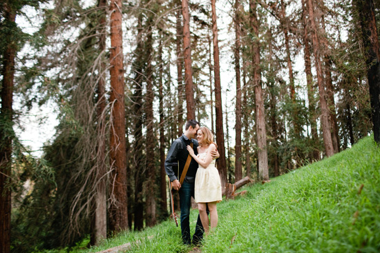 Rustic Forest Engagement: Bethany & Paul's San Diego Love Story