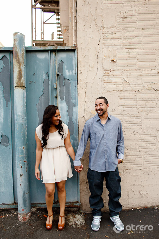 Downtown San Diego Engagement: Michelle & Derrick's Urban Photo Session