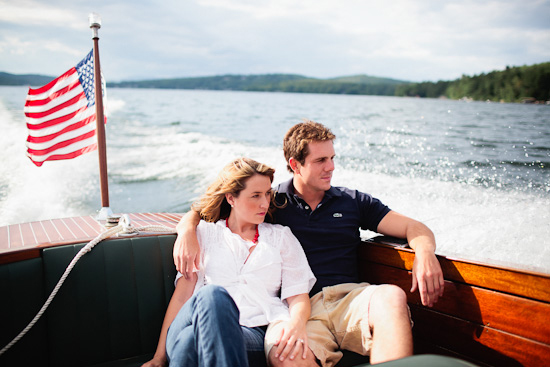 Lake Winnipesaukee Engagement: Romantic Photoshoot in New Hampshire