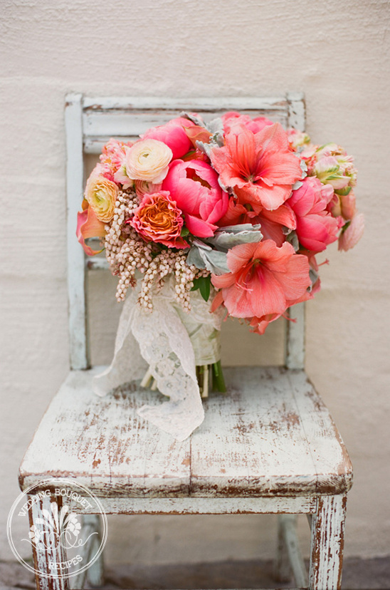 Stunning Peach Wedding Bouquet & Flower Guide: Inspiration & Vendors