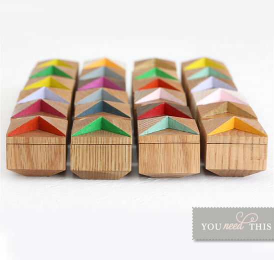 Pixie Faceted Ring Box: Upcycled Wood for Treasured Jewels