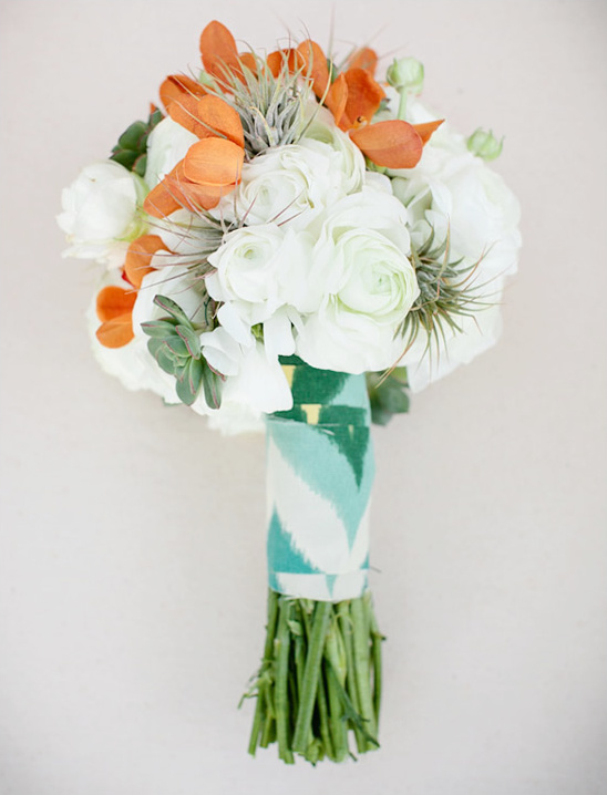 Bold Chevron Wedding Inspiration: Airlie Gardens Photo Shoot