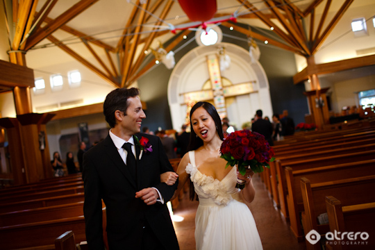 Parisian Glamour at Paradise Point: Alice & Kevin's NYE San Diego Wedding