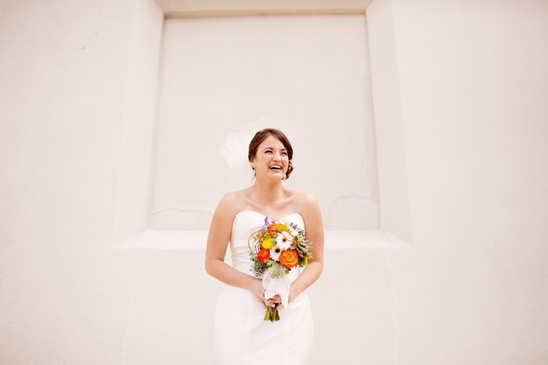 Rooftop Brunch Wedding in St. Augustine with Paper Flowers & Hats