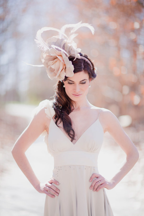 South African Wedding Headpiece & Dress Inspiration for Brides