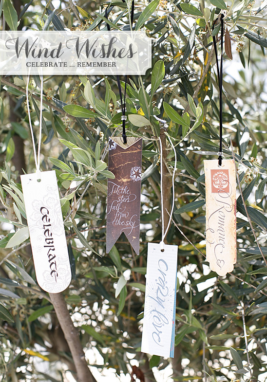 WindWishes: Hand-lettered banners for joyful celebrations and memories