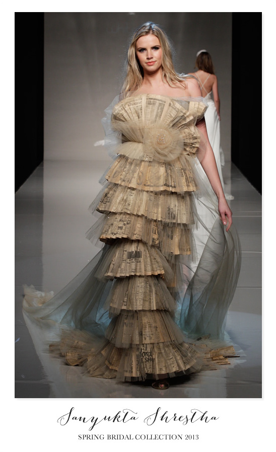 London Spring 2013 Bridal Collection: Unique & Stylish Gowns