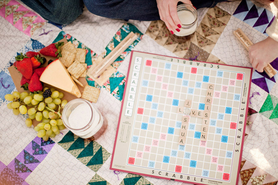 Charming Picnic Engagement Session: Unique Couple Photography