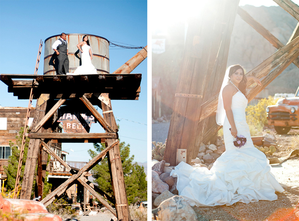 Rustic Trash the Dress Photoshoot in Nelson, NV