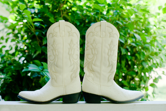Bride's 16th Birthday Boots: Wedding Day Style