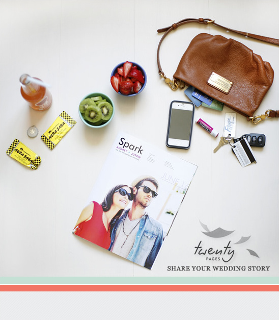 Twenty Pages: Personalized Wedding Magazine & Keepsake