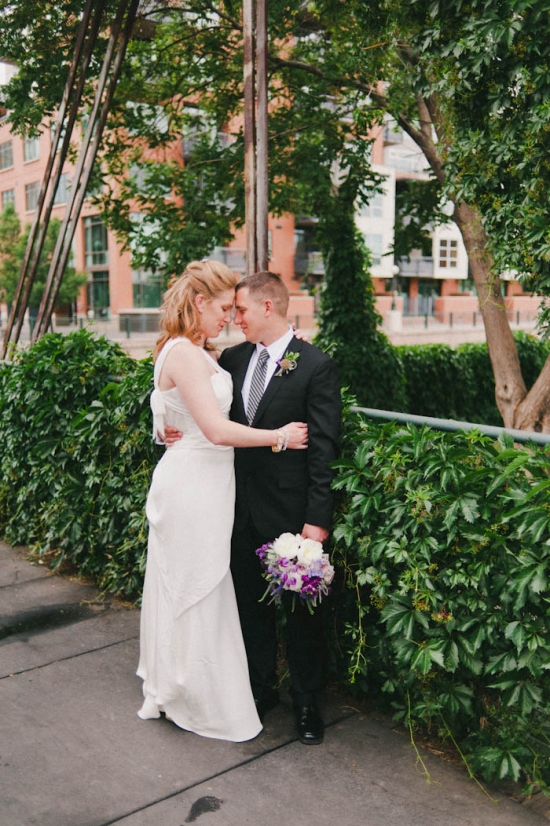 Art Deco Wedding at The Oxford Hotel: A Newlywed Embrace