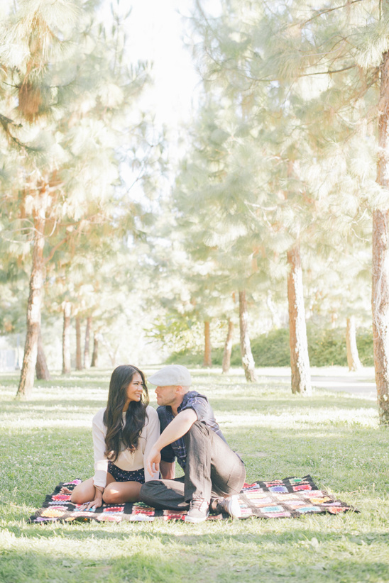 Stylish Couple's Fun LA Photoshoot at Barnsdall Art Park