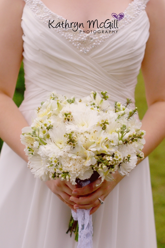 Romantic Garden Wedding with Lace Details