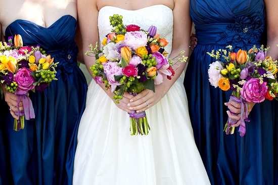 Elegant Navy Blue Wedding Inspiration & Ideas