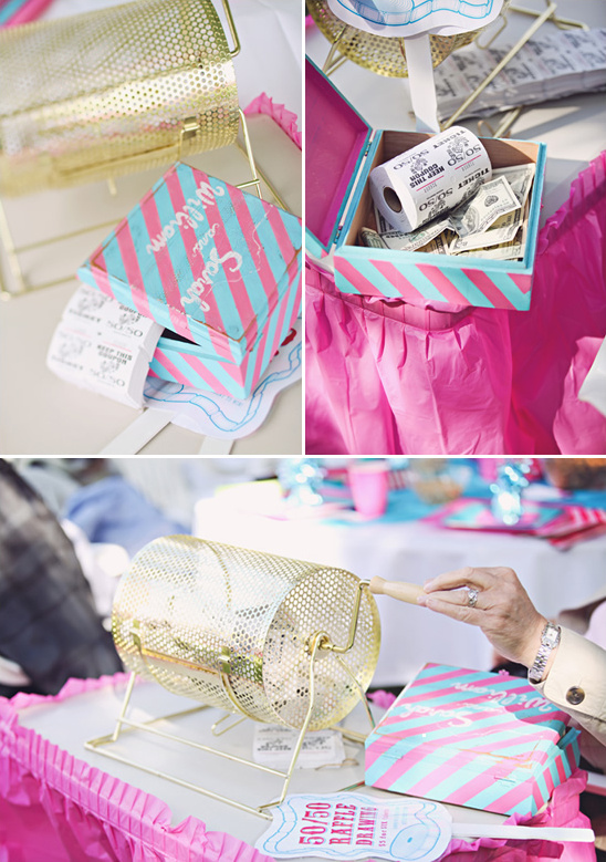 Carnival Wedding: Pink Tents, Games, and Sweet Treats