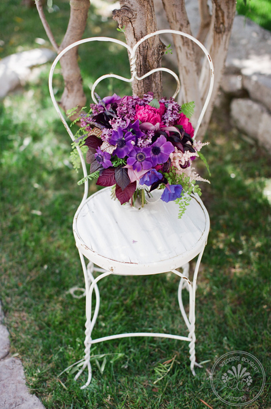 Stunning Purple Wedding Bouquet Recipe Ideas