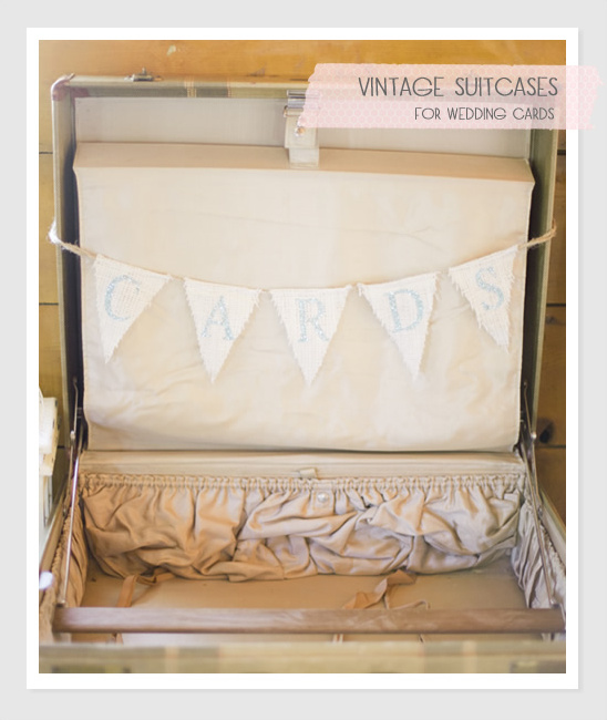 Ready-to-Ship Vintage Suitcase Card Boxes for Your Wedding