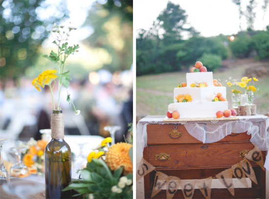 Sweet Julian CA Wedding: Yellow California Wedding Sneak Peek