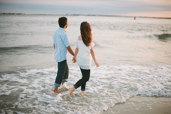 Sea Isle NJ Engagement: Beach Love Story
