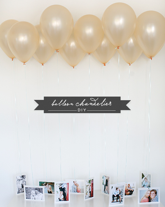 DIY Balloon Chandelier: A Glamorous Bridal Shower Craft!