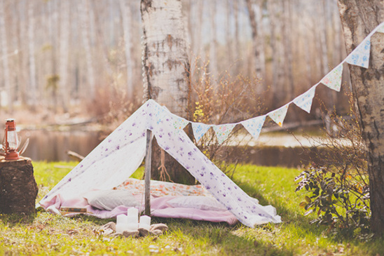 Camping Engagement Session: Film & Photos