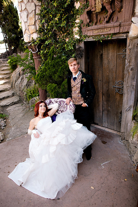 Medieval Steampunk Wedding at Hollywood Castle