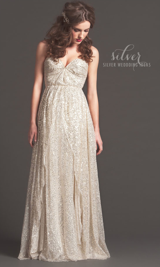 Silver Wedding Ideas: Sparkle Your Winter Wedding