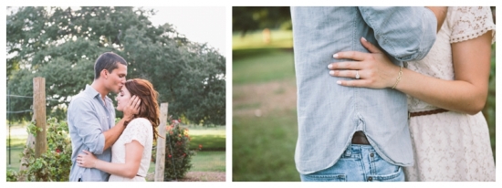 Texas Vineyard Engagement: Ashley and Mark's Romantic Photoshoot