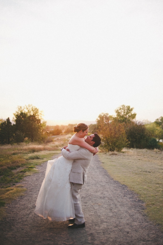 Bird-Themed Wedding: Chalkboards, Hand-Painted Signs & Sunset Lift