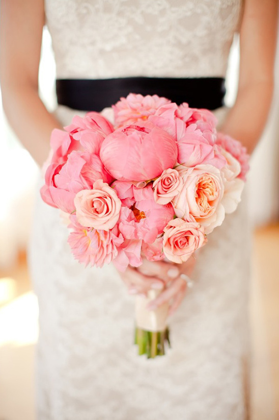 Malibu Black Pink Wedding with Stunning Peony Details