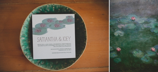 Monet Inspired Lily Pond Wedding at Kenilworth Aquatic Gardens