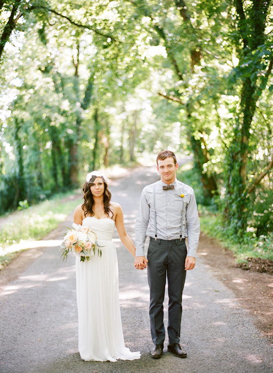 Simple & Stylish Nashville Outdoor Wedding