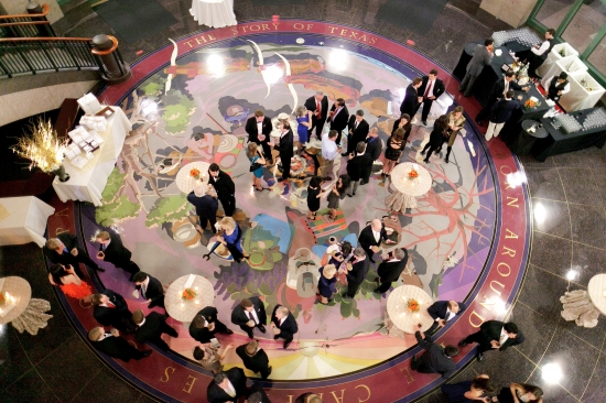 Texas-Sized 1950s Inspired Wedding at Bob Bullock Museum