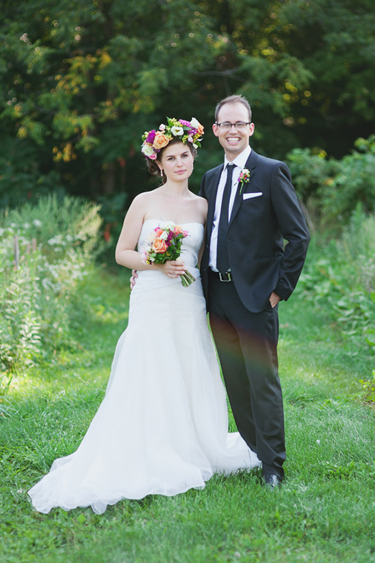 Rustic Organic Farm Wedding: Handmade Details & Lush Scenery