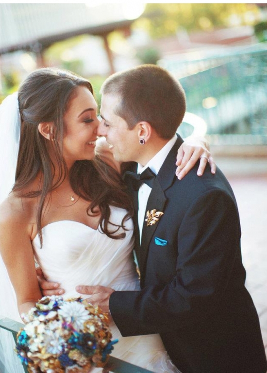 Parisian Travel Themed Wedding at the Mission Inn Hotel