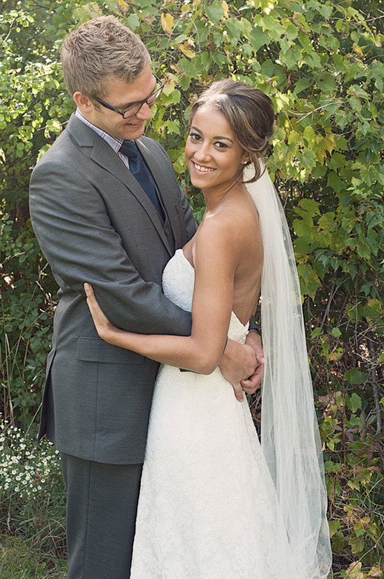 Stylish Wisconsin Backyard Wedding on a $2,000 Budget