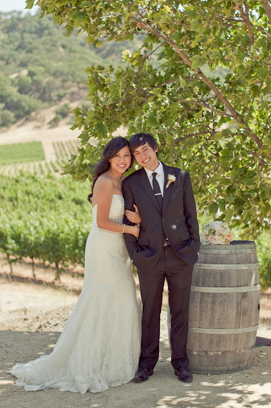 Lara and Anthony's Shabby Chic Winery Wedding