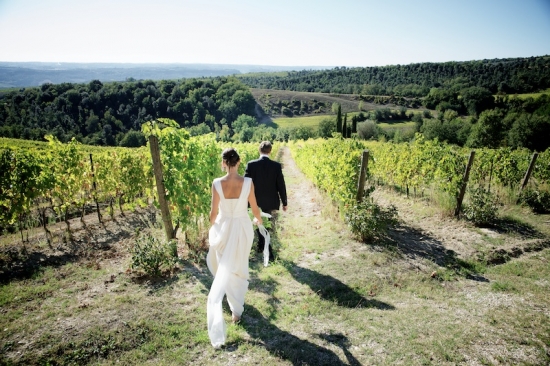 Rustic Italy Vineyard Wedding in Umbria with Wine & Countryside Charm