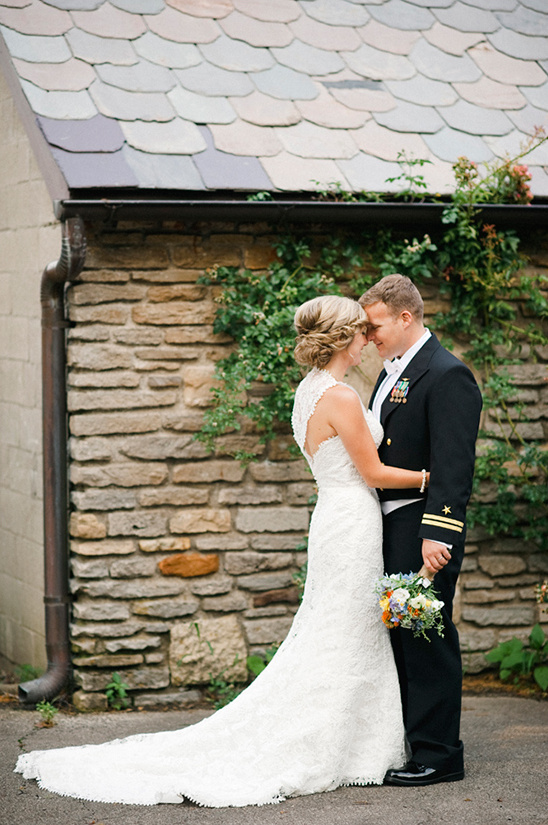 Rustic Kentucky Wedding: A Navy Couple's Joyful Reunion & Budget