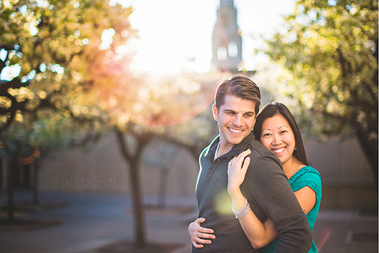 San Diego Engagement Session in Little Italy & Balboa Park