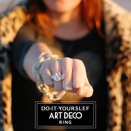 DIY Art Deco Ring: Glamorous & Easy to Make (Perfect Gifts!)