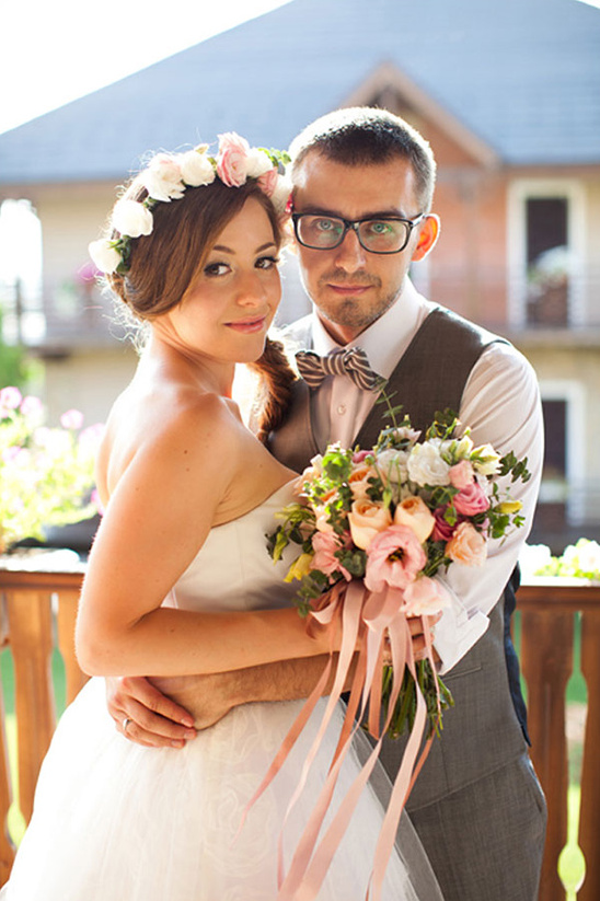 Simple, Stylish Moldova Wedding with DIY Details
