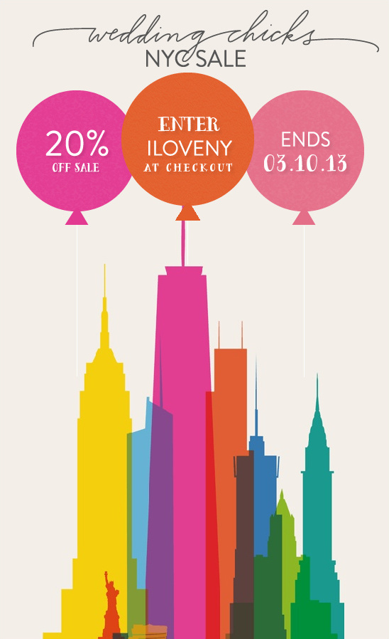NYC Sale! Shop Inspired by Travel & Get 20% Off Until March 10th