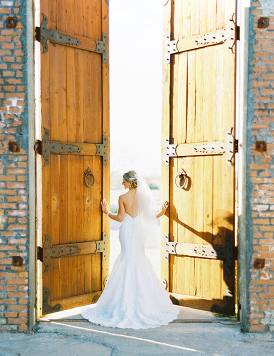 Southern Charm Bridal Portraits at McKinney Cotton Mill