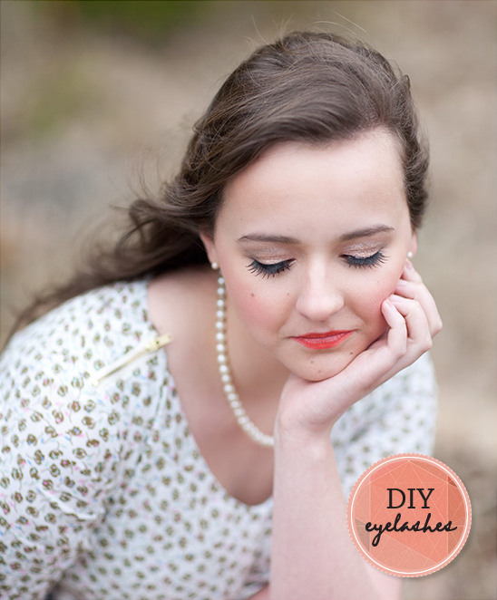 Gorgeous Faux Lashes for Rehearsal Dinner