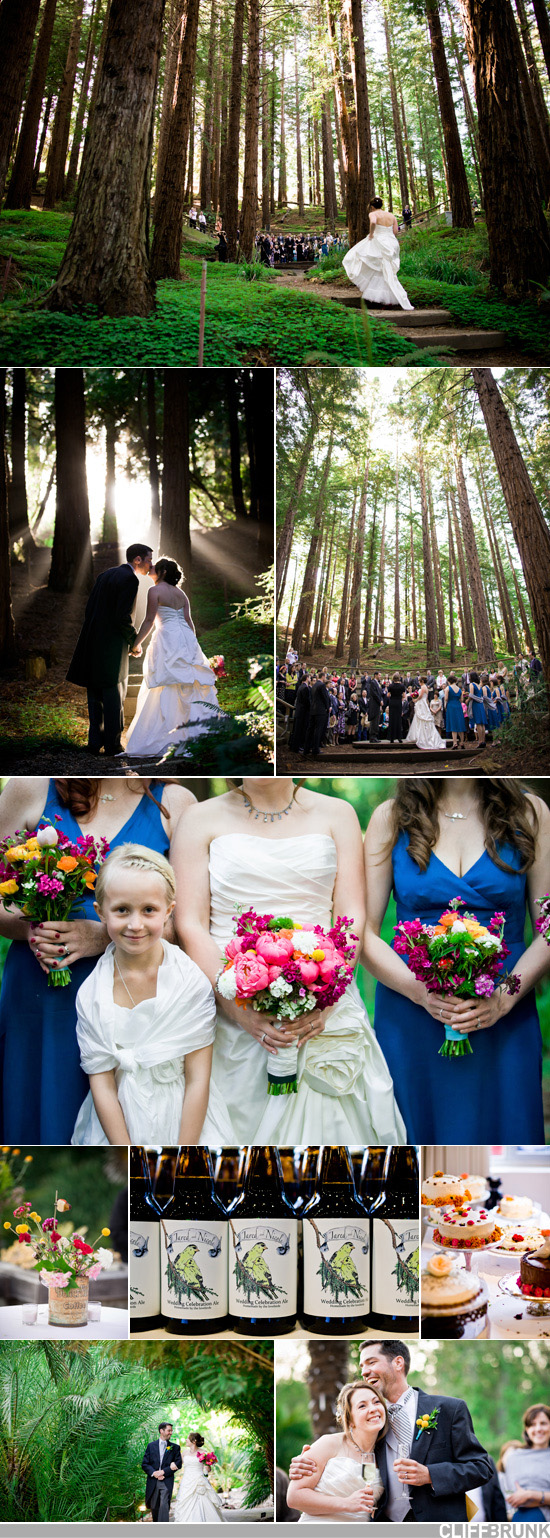 Enchanting Forest Wedding at UC Berkeley Botanical Gardens