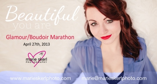 Glamour & Boudoir Photo Marathon with Marie Skerl Photography