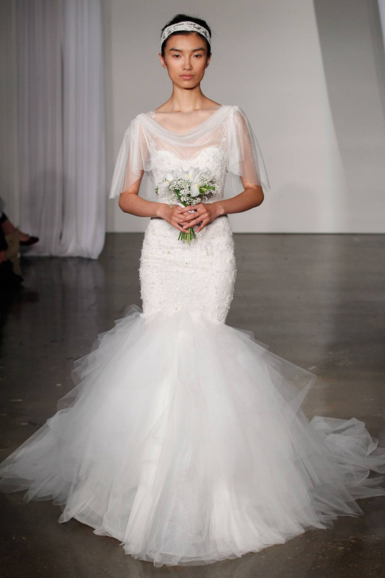 Marchesa Fall 2013 Bridal: Floral Couture